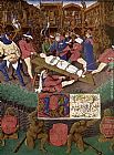 The Martyrdom of St Margaret Paintings - The Martyrdom of St Apollonia by Jean Fouquet